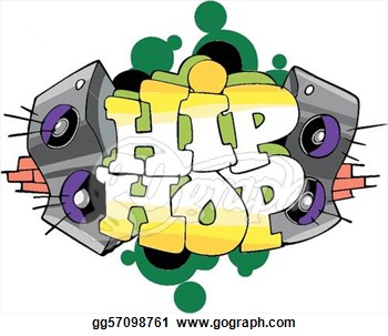 Clip Art Vector   Hip Hop Graffiti Design  Stock Eps Gg57098761