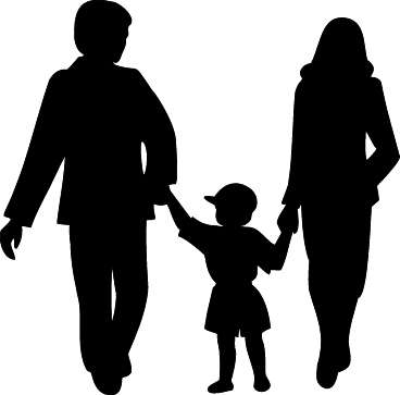 Family Silhouette Clip Art   Clipart Panda   Free Clipart Images