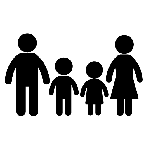 Family Silhouette Clip Art   Clipart Panda   Free Clipart Images