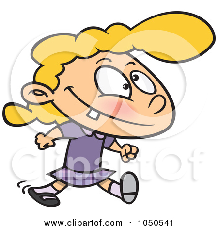 Girl Image Clipart  Royalty Free  Rf  Clip Art Illustration Of A Happy