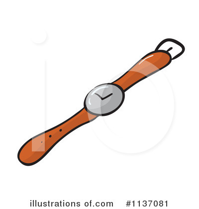 Royalty Free  Rf  Wrist Watch Clipart Illustration By Colematt   Stock