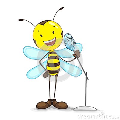 Singing Bee Stock Photography   Image  26091982