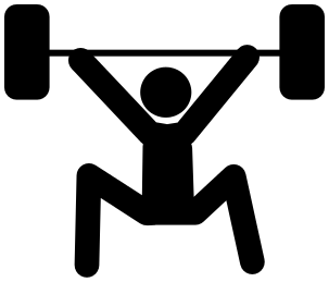 Weight Lilfting Clipart    Recreation Sports Sports Icons Weight    