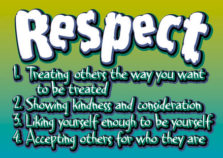 What Does Respect Mean To Me