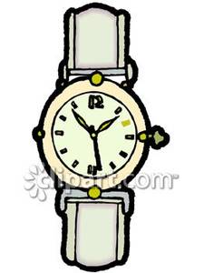 Wrist Watch Royalty Free Clipart Picture
