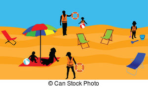 Beach Blanket Illustrations And Clipart  40 Beach Blanket Royalty Free