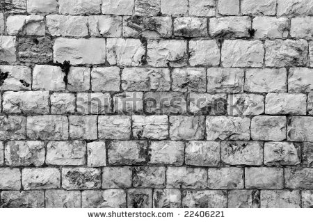 Brick Wall Clipart Black And White Black And White Old Brick Wall