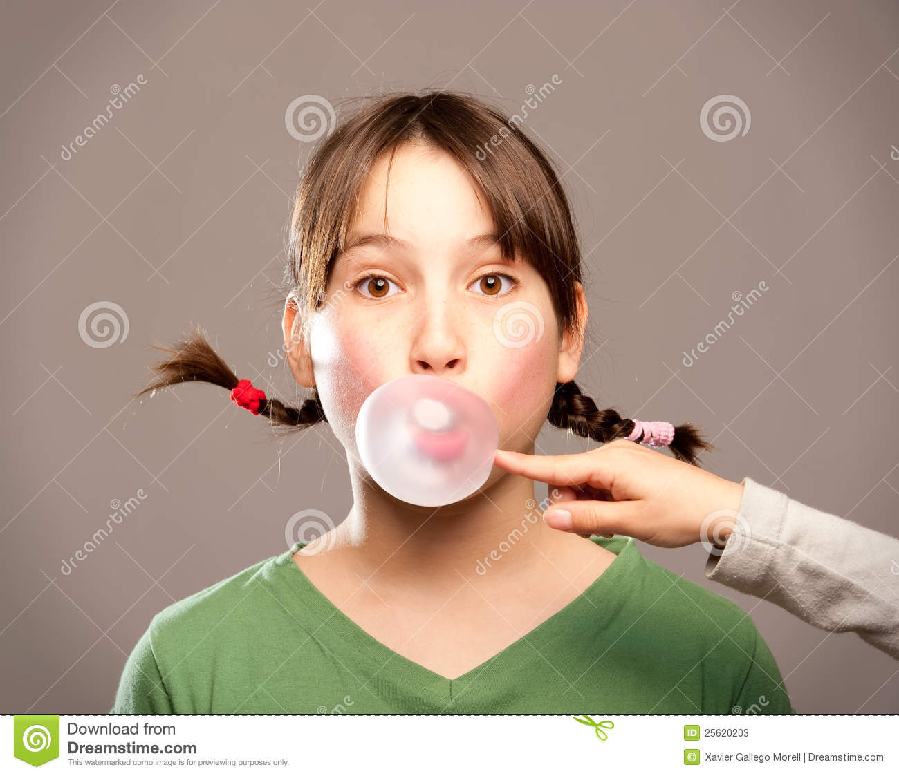 Bubble With Chewing Gum Stock Photos   Image  25620203