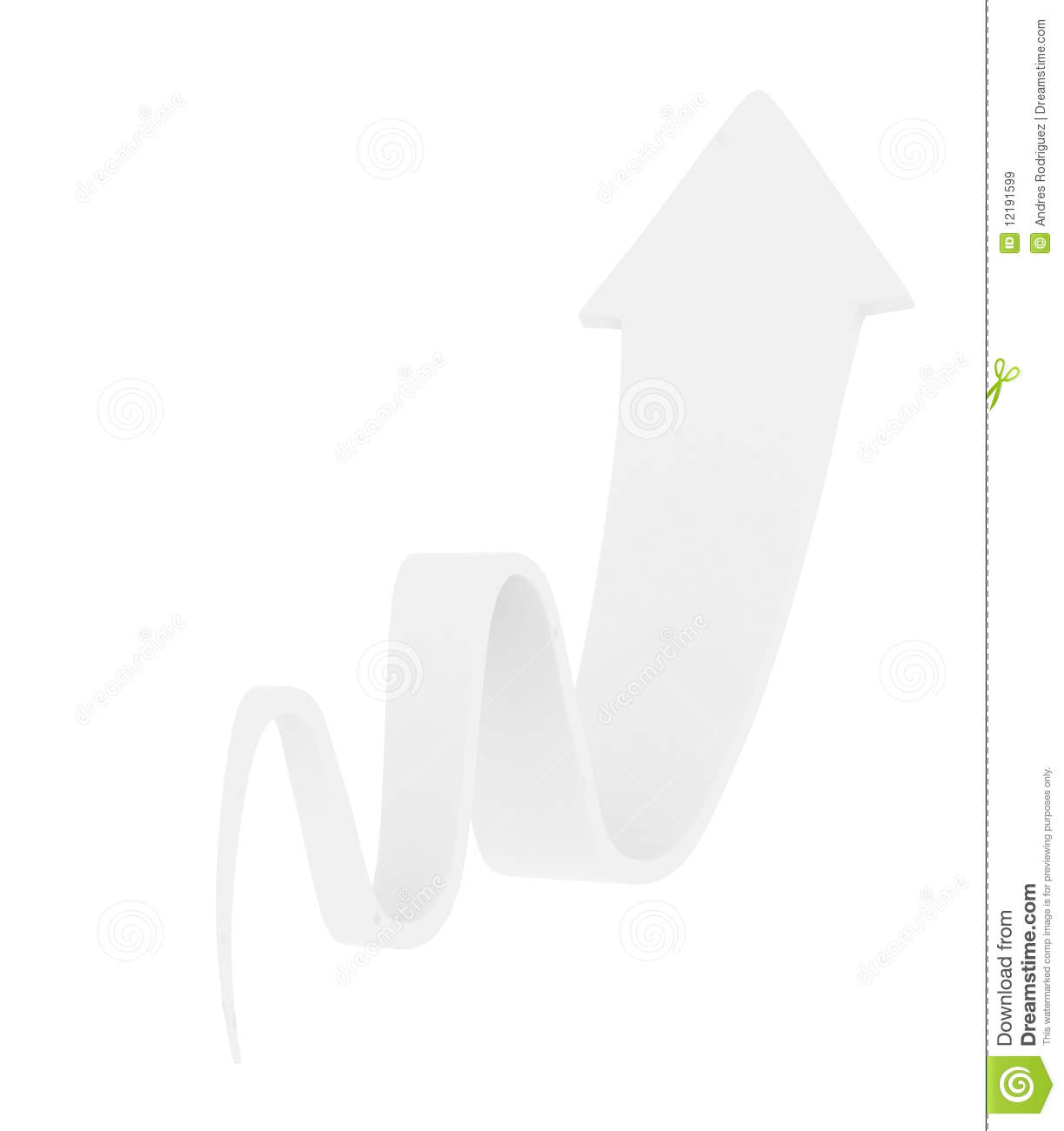 Curved Arrow Royalty Free Stock Images   Image  12191599