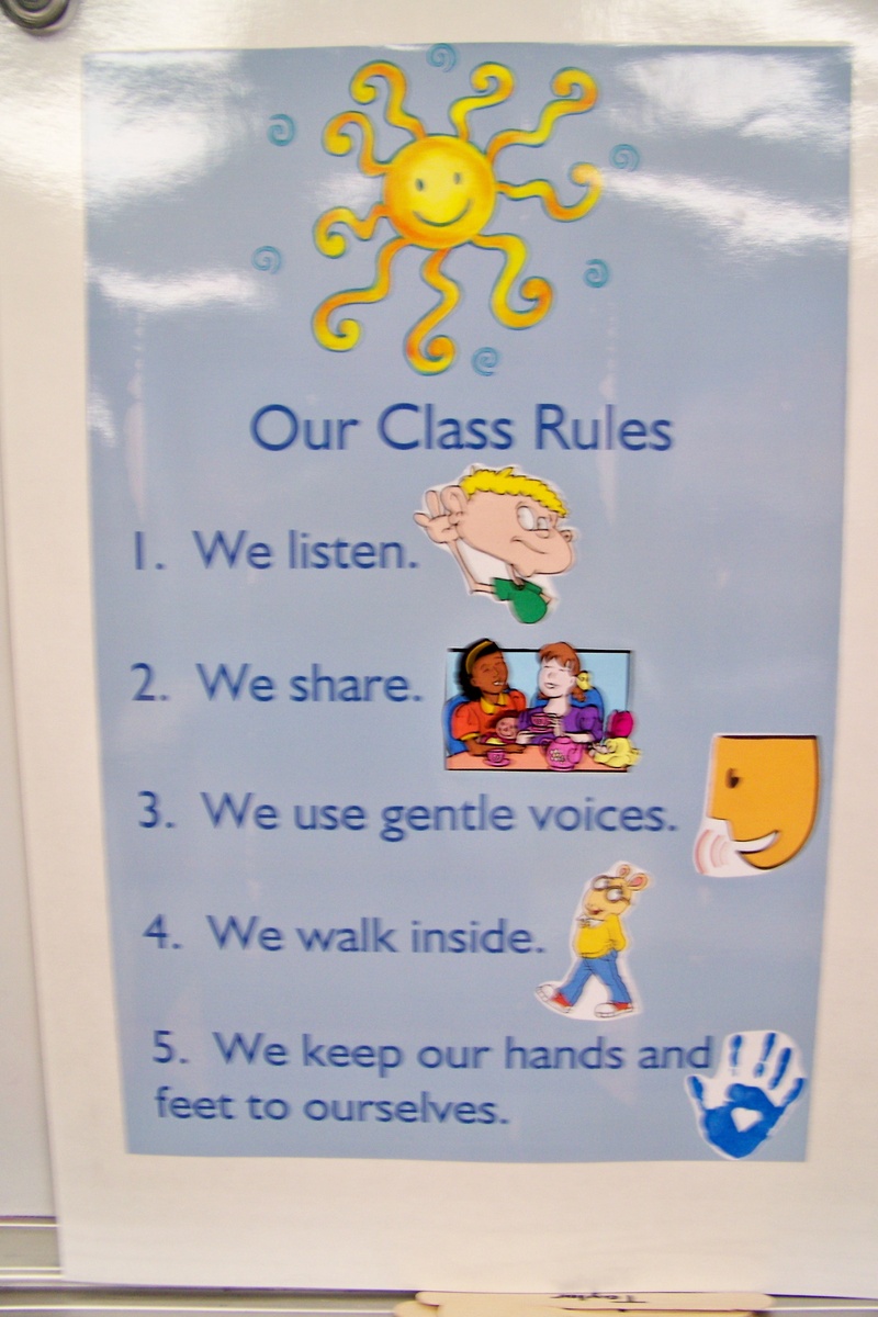Displaying 20  Images For   Preschool Classroom Rules Clip Art