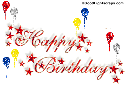 Happy Birthday Orkut Scraps Birthday Orkut Glitter Animated Birthday
