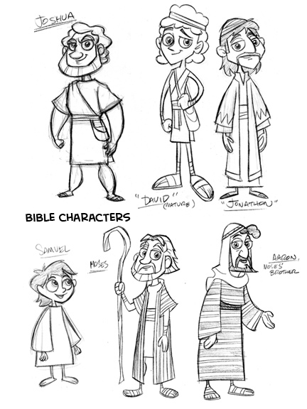 Nick Style Bible Characters By Tombancroft On Deviantart