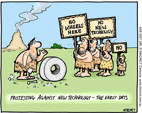 Of The North  Protesting Against New Technology   The Early Days