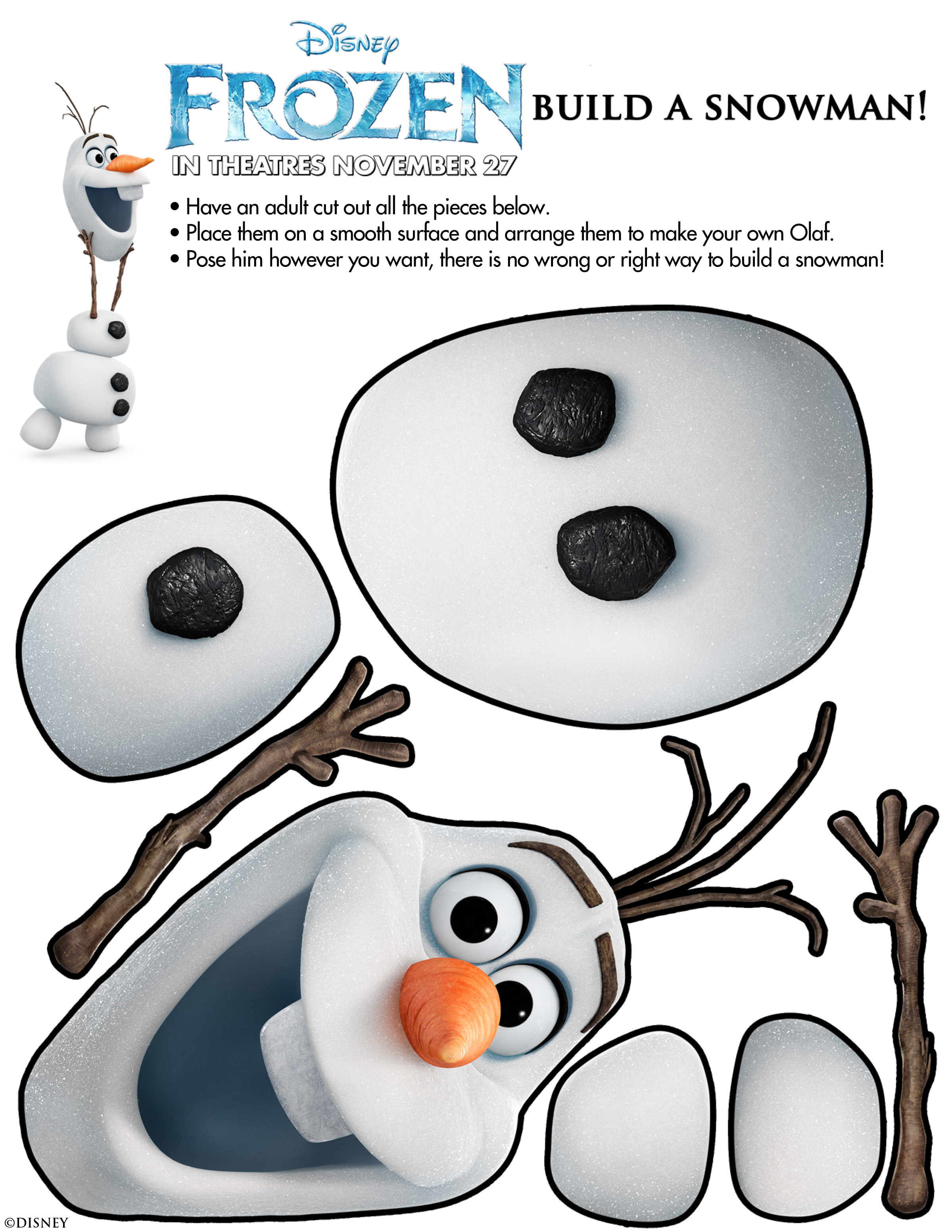 Olaf Black And White Clipart   Cliparthut   Free Clipart