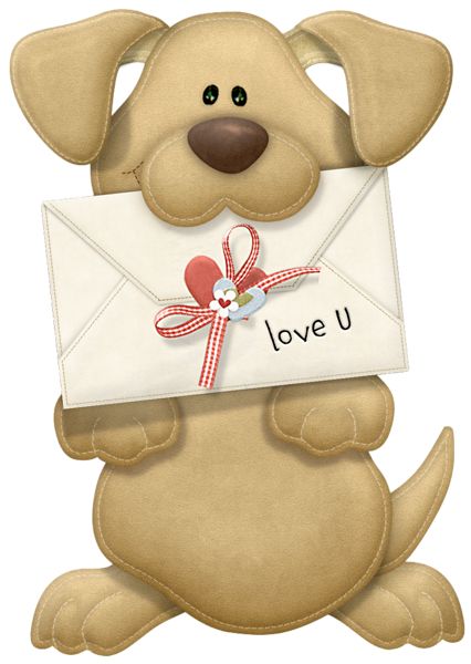 Puppy I Love You Png Clipart Picture   Cute Cute Clip Art    Pinterest