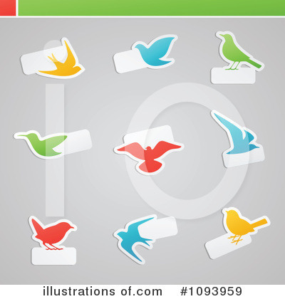 Royalty Free  Rf  Birds Clipart Illustration By Elena   Stock Sample
