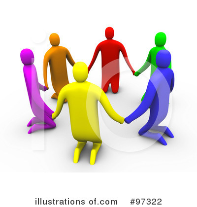 Royalty Free Support Group Clipart Illustration 97322 Jpg