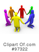 Royalty Free Support Group Clipart Illustration 97322tn Jpg