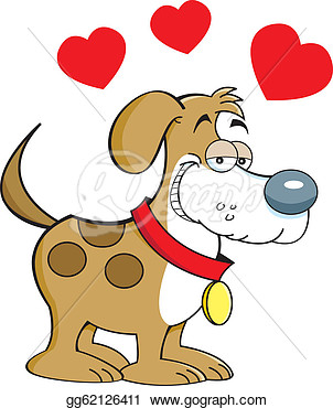 Stock Illustration   Puppy Love  Clipart Illustrations Gg62126411