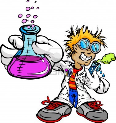 14842312 Science Inventor Boy Cartoon Student With Lab Coat And    
