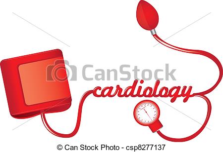 Cardiology Text    Csp8277137   Search Clipart Illustration Drawings
