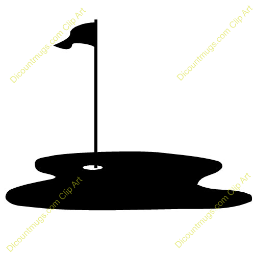Clipart 10673 Hole In One   Hole In One Mugs T Shirts Picture Mouse    