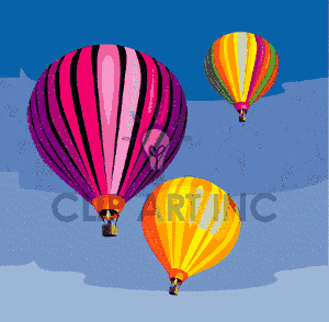 Hot Air Balloon Balloons Sport034 Gif Clip Art Transportation Air