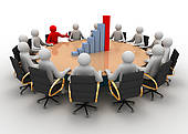 Meeting Board Of Directors Stock Illustrations
