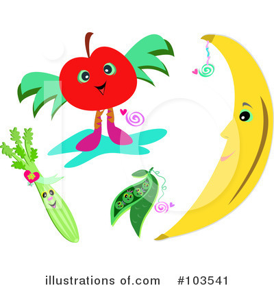 Produce Clipart  103541 By Bpearth   Royalty Free  Rf  Stock