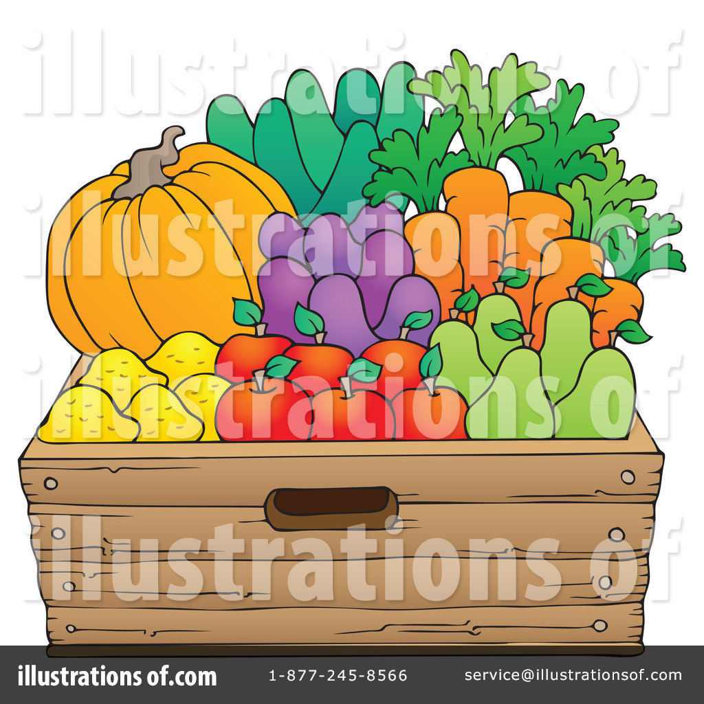Produce Clipart  1216442 By Visekart   Royalty Free  Rf  Stock
