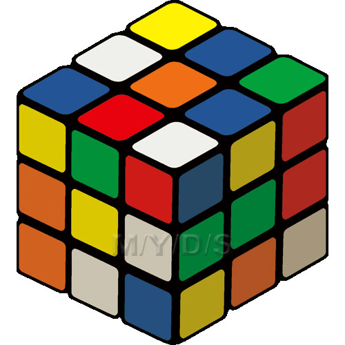 Rubik S Cube Clipart   Free Clip Art
