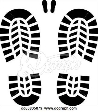 Art   Vector Clean Shoe Imprint  Clipart Drawing Gg63835879   Gograph