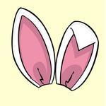 Bunny Earsbuny Girleastereaster Backgroundeaster Bunnyeaster Card