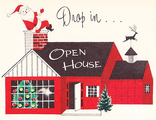 Christmas Open Houses Will Be Held This Afternoon Sunday November 4