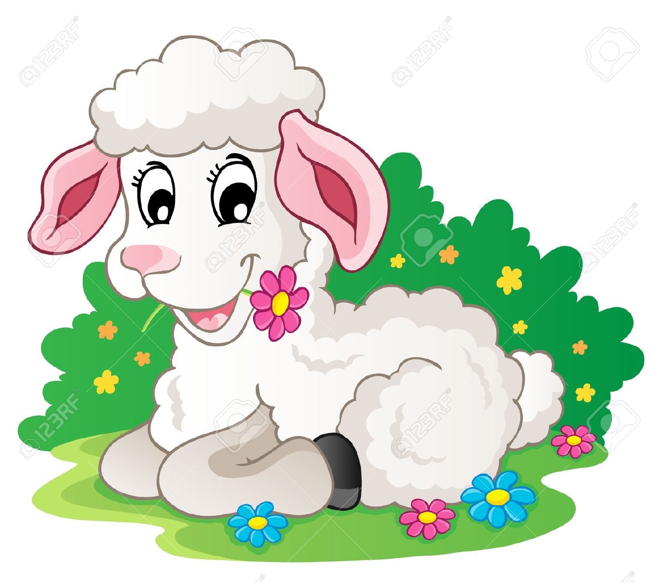 Cute Lamb Clipart   Cliparthut   Free Clipart