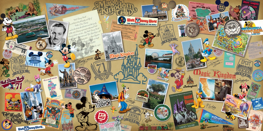 Disney World S 40th Anniversary Merchandise Collage   Disney Parks