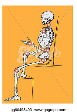 Drawing   Human Body By X Rays Made In Eps  Clipart Drawing Gg60493403