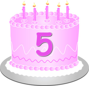 Happy Sparkling 5th Birthday To Xcitefun Net Forum   Greetings Wishes
