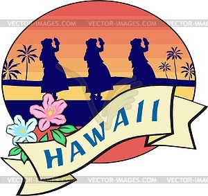 Hawaiian Clipart   Vector Clip Art