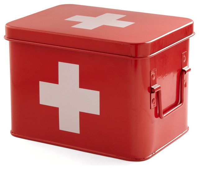 Head Over Healing First Aid Box   Contemporary   Emergency And First