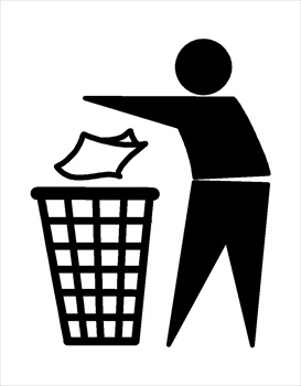 Picking Up Trash Clipart