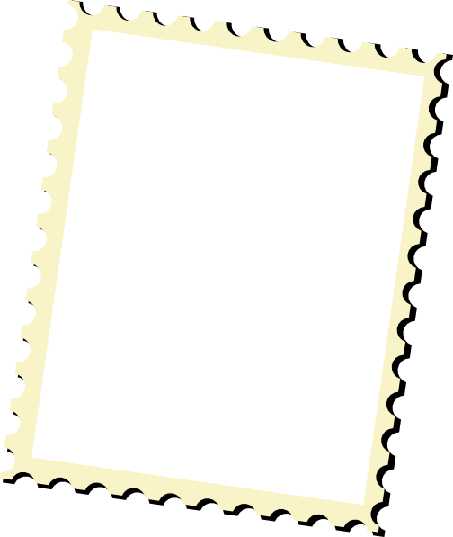 Postage Stamp Vector Clip Art At Clker Com   Vector Clip Art Online    