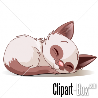 Related Sleeping Kitten Cliparts  