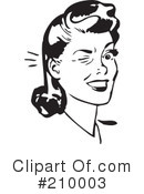 50s Housewife Clipart