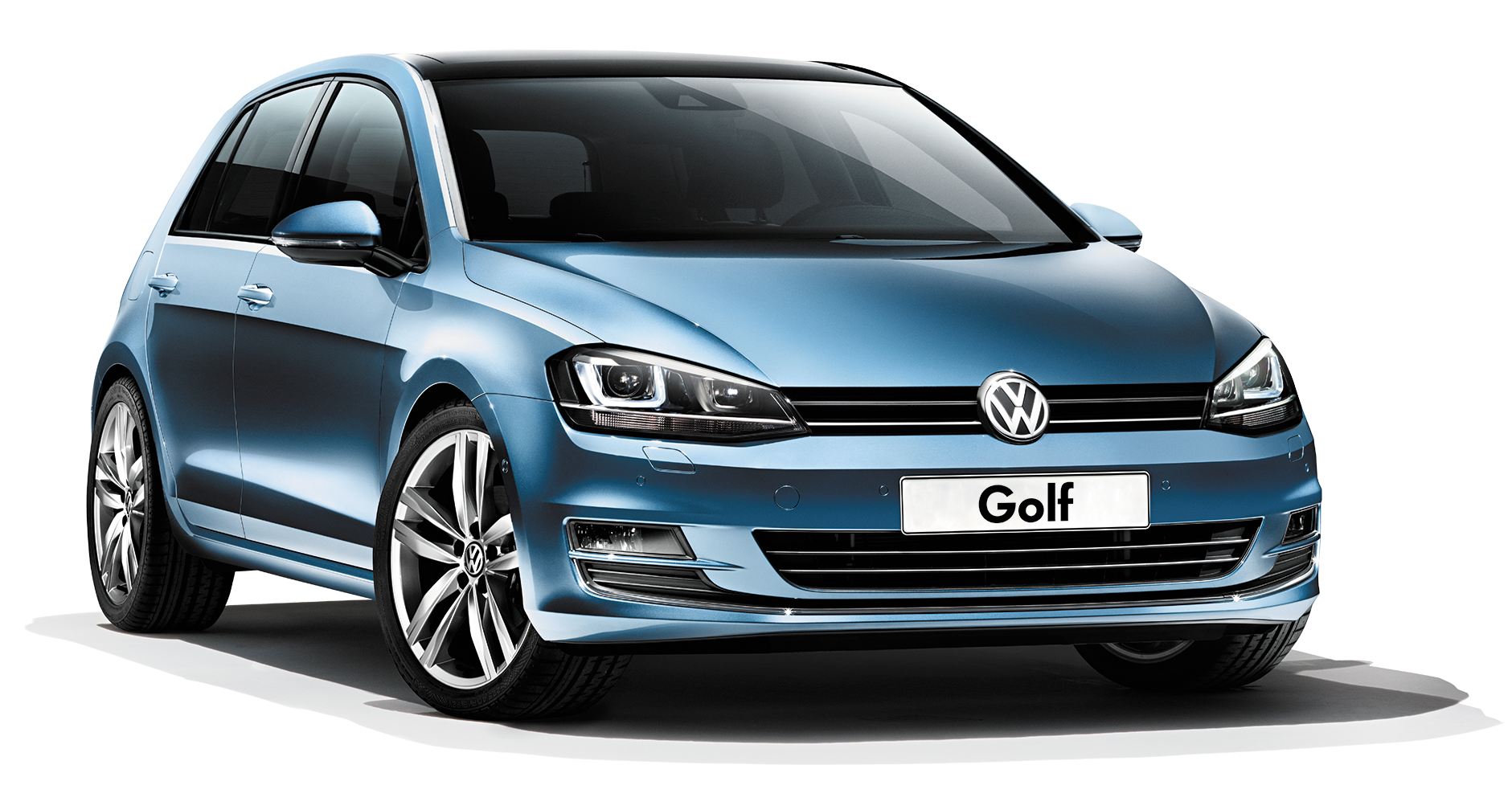 Blue Volkswagen Golf Png Car Image   Blue Volkswagen Golf Png Car    
