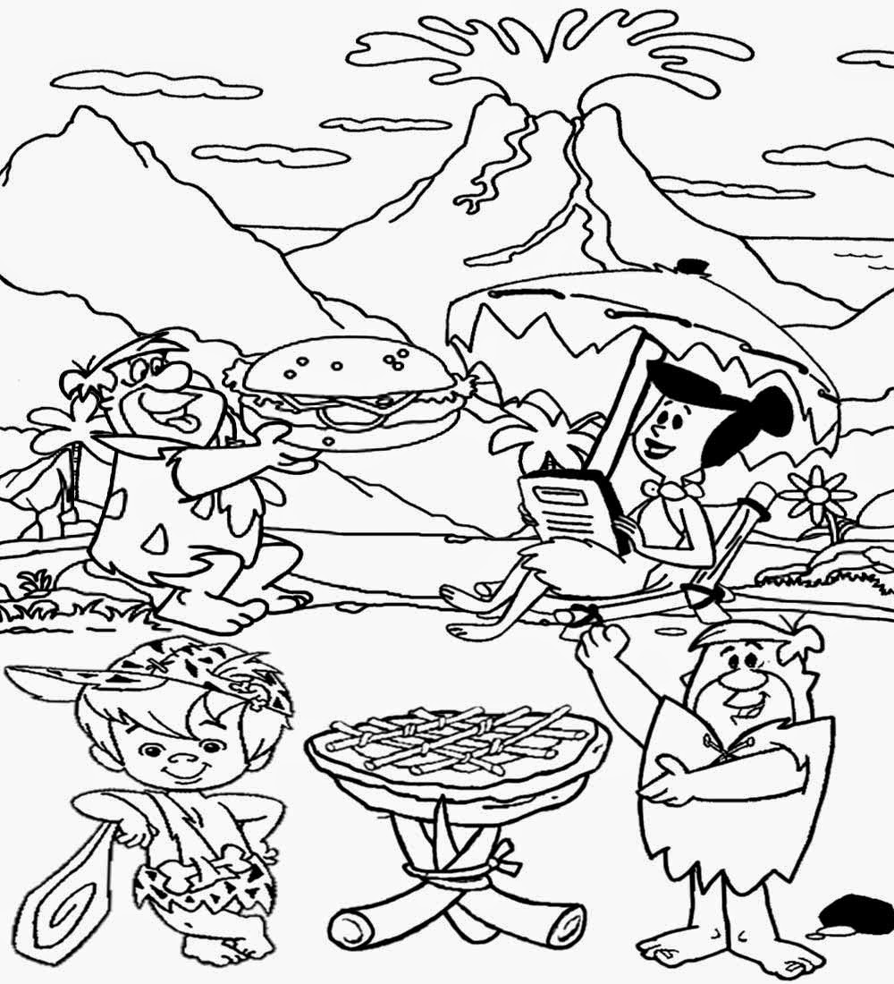 Clipart Volcano Stone Age Caveman Costume Flintstones Party Bbq