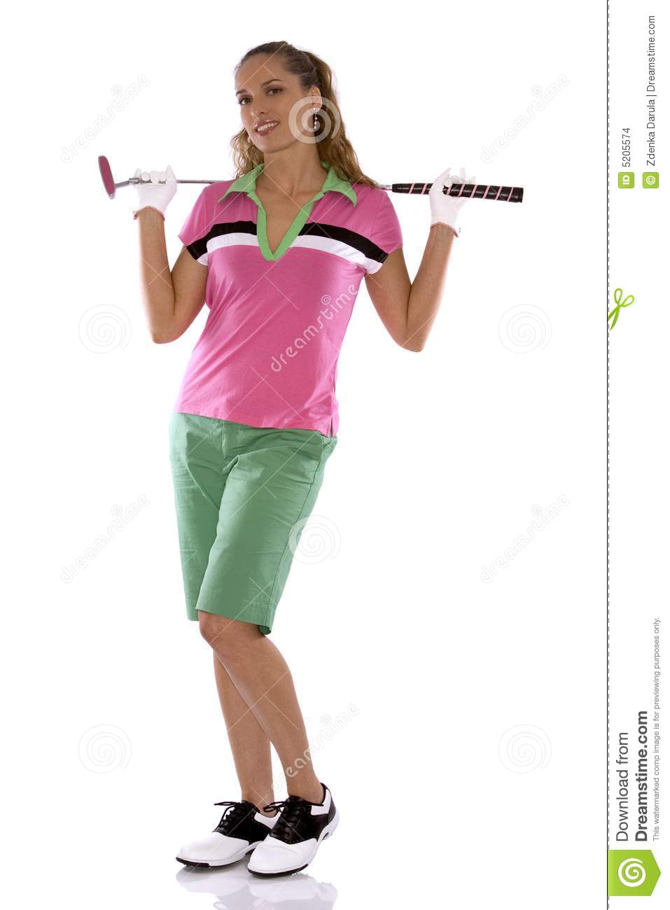 Female Golfer Stock Images   Image  5205574