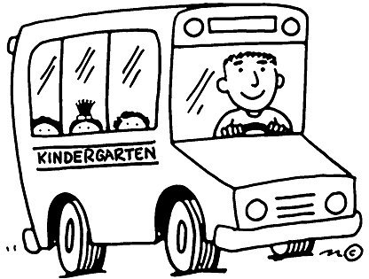 Kindergarten Bus   Clip Art Gallery