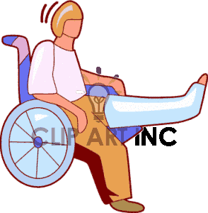 Leg Legs Cast Wheelchair800 Gif Clip Art Science Health Medicine