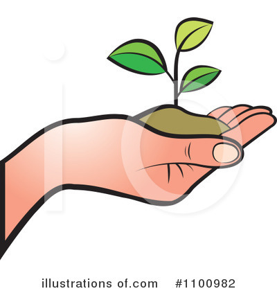 Plants Clipart  1100982   Illustration By Lal Perera